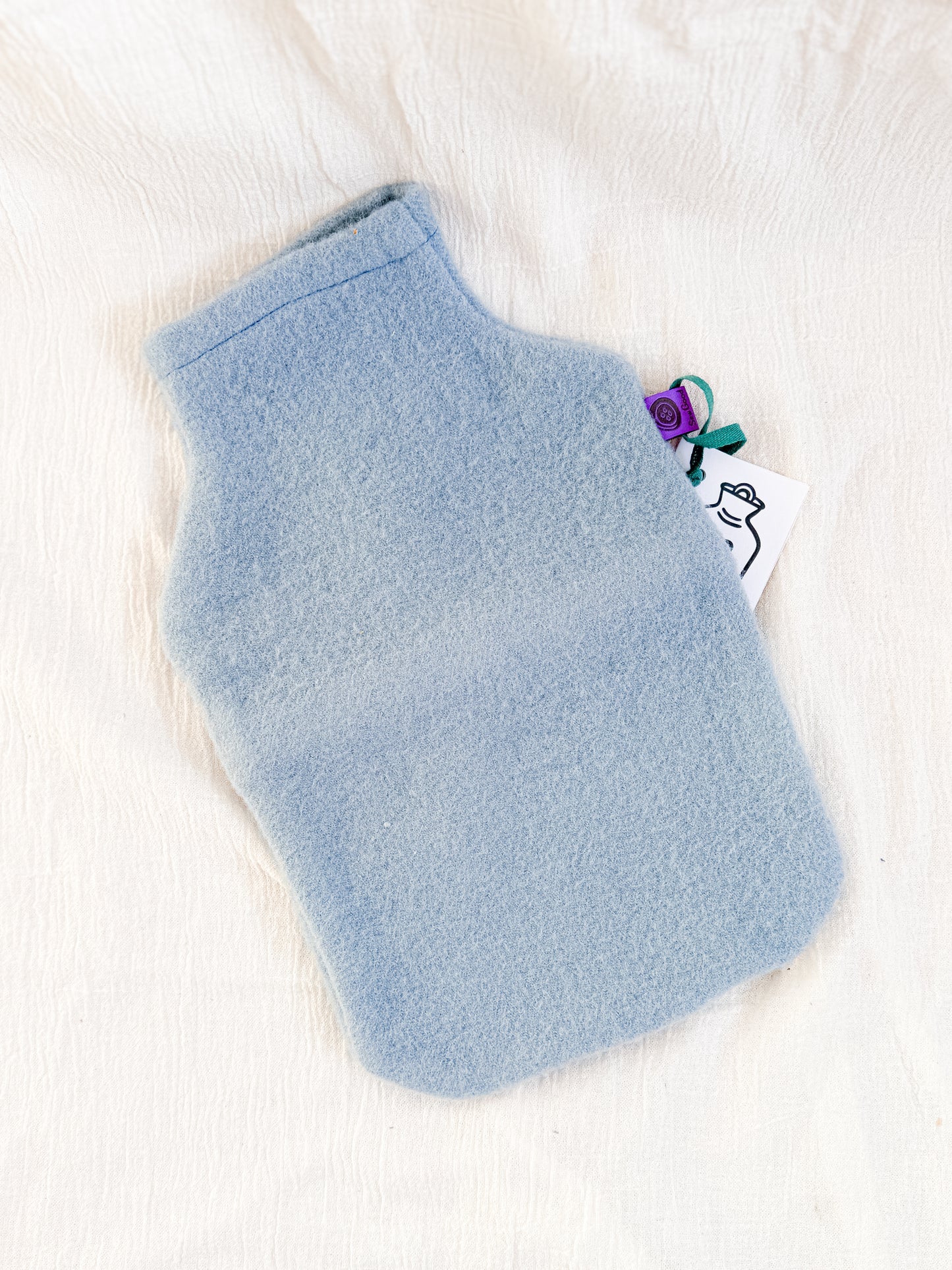 100% Wool Hot Water Bottle Cover