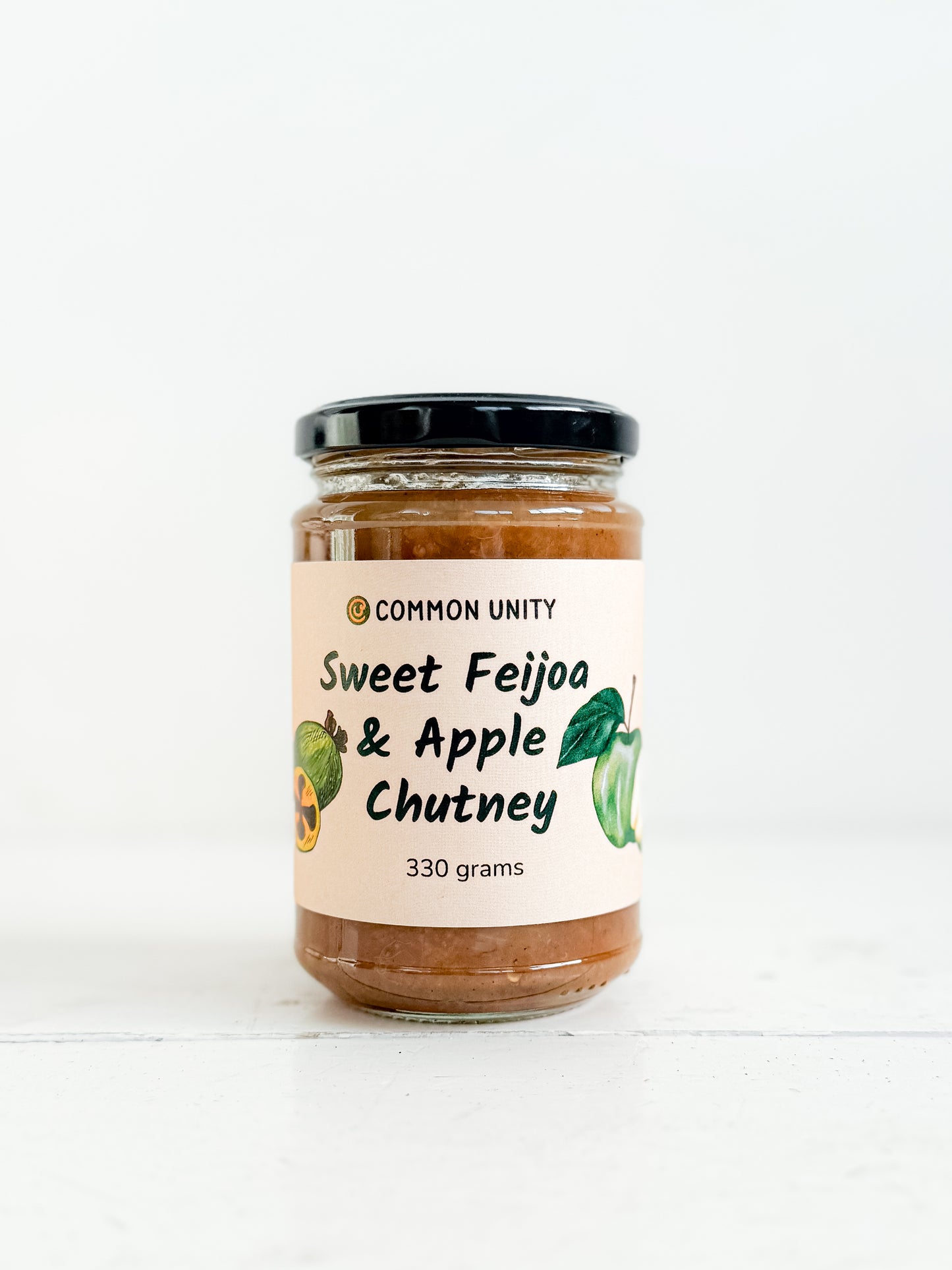 Sweet Feijoa & Apple Chutney
