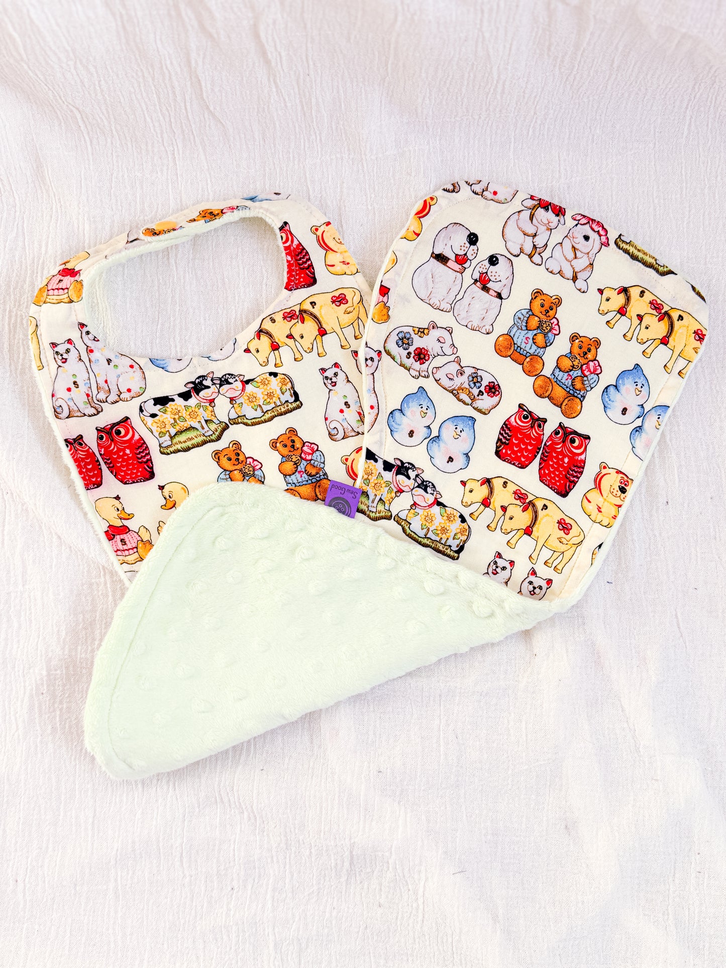 Bib and Burp Set